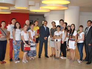 خلال الزيارة