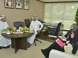 	خلال زيارة هيئة تنمية المجتمع لجمارك دبي