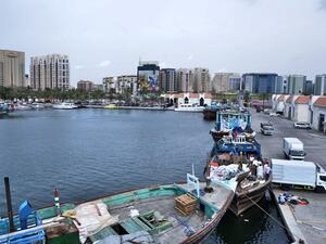 Dubai Creek … bustling with activity