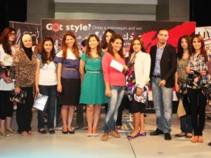 The participant in the Dress The Mannequin Competition