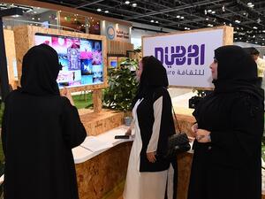 Dubai Culture stand at GTIEX 2018