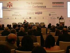 The event, which was attended by over 400 people, focused on the financing of Jordan's economy