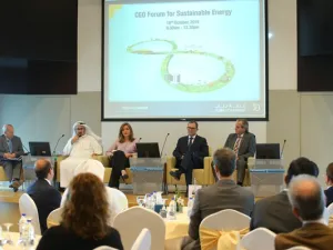 خلال منتدى الرؤساء التنفيذيين حول الطاقة المستدامة