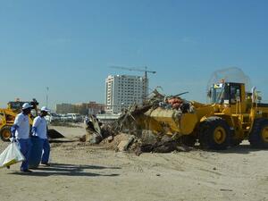During the Clean-Up UAE campaign
