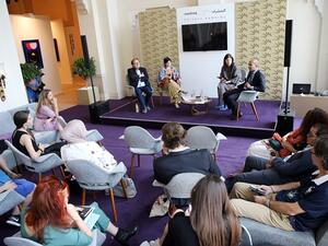 During the launch of Dubai Modern Art