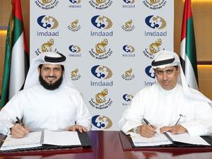 During the signing ceremony