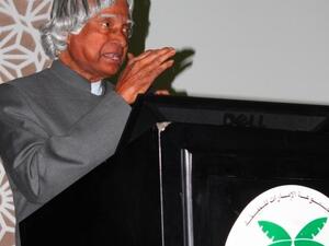 Dr. APJ Abdul Kalam Azad during his lecture