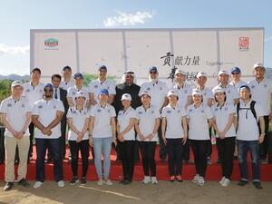 تضمنت المبادرة زراعة 300 شجرة صنوبر، حيث قامت شركة ايكويت بزراعة 150 شجرة وتولت شركة تشجيانغ ووندر للاستيراد والتصدير المحدودة، إحدى عملاء شركة ايكويت في الصين، زراعة كمية مماثلة.