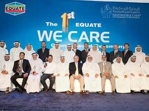 EQUATE senior management with We Care awardees