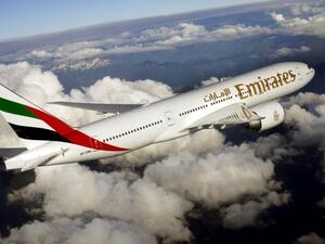 Emirates SkyCargo 777 inflight