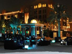 During the opening of Breeze Lounge