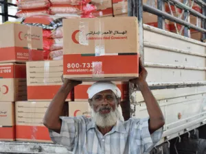 The UAE donated the largest amount to war-torn Yemen. (AFP)