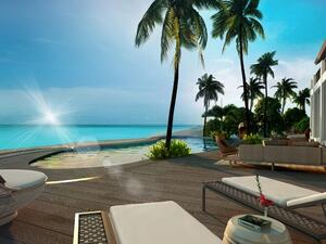 جزيرة فورسيزونز الخاصة المالديف