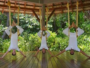 FSR Maldives at Landaa Giraavaru - Anti Gravity Yoga