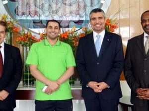 فاروق الزومان، أول سعودي يتسلق قمة جبل إفرست في فندق كونكورد الفجيرة