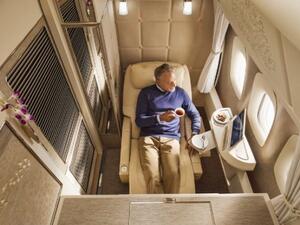 The design of each suite is inspired by Mercedes.