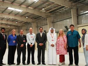 During the visit