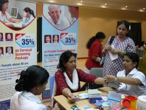 Free check-ups for the teachers