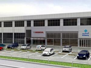 Al-Futtaim Honda Showroom in Musaffah