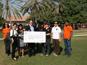 GE Volunteers - Charity run team