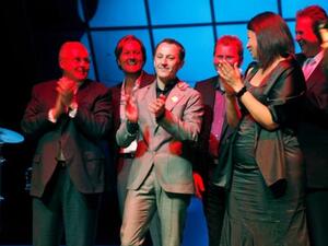 GROHE designers at the "red dot award: product design 2011" ceremony