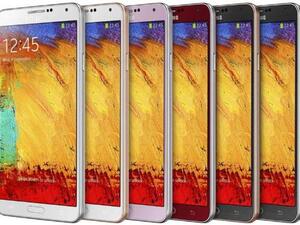 Samsung Galaxy Note 3 new colors