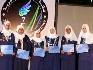 Girl guides appreciated by Nawras