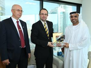 HE Majid Al Ghurair and HE Rastislav Chovanec