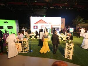 جناح هيئة كهرباء ومياه دبي خلال الدورة الخامسة عشرة من منتدى الإعلام العربي 2016 