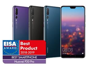 The HUAWEI P20 Pro was named “EISA Best Smartphone 2018-2019”.