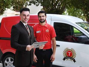 The new service enables Emirates passengers to complete the security check and check-in from the comfort of their home, hotel or office. 