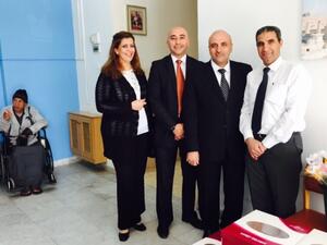 خلال الزيارة