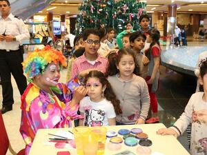 During the event