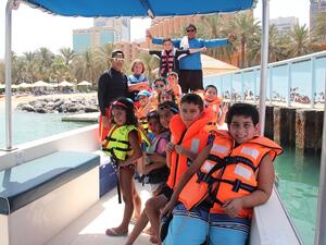 The hotel’s experienced team has created an attractive program offering Abu Dhabi children a fun-filled, enriching experience. 