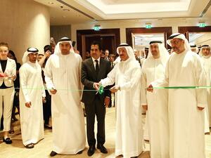 Sultan bin Saeed Al Mansouri, UAE Minister of Economy, during the inauguration.
