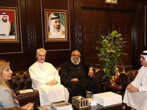 خلال الزيارة