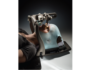 This type of radiotherapy treatment is a non-invasive (no surgery involved) treatment process.