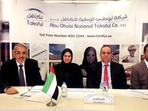 During the press conference.