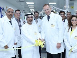 The new Sharjah laboratory complex was officially inaugurated by Ali Salem Ali Salem Al Mazroua, Chairman of Al Mazroua Group.