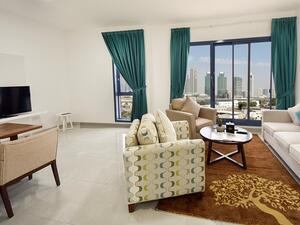 تشمل جنة ريزيدينس الفندقية 36 شقة من غرفتي نوم مجهزة بالكامل ومزودة بخدمة ال واي فاي عالي السرعة.