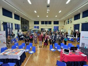 During the event