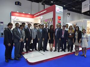 Kevin Cha, Executive President, LG Electronics MEA inaugurating the GESS 2016