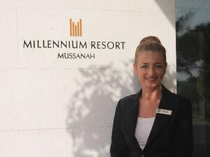 سارة ميدلتون، مديرة السبا في المنتجع
