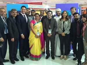 جناح منتجع ميلينيوم المصنعة في معرض السفر الهندي