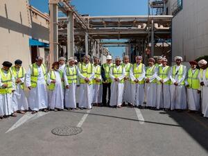 خلال الزيارة