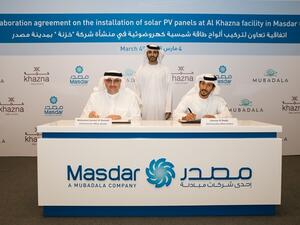 Under the terms of the agreement, Masdar’s Energy Services unit will install a solar PV system on the car park roof at Khazna’s Masdar City facility. 