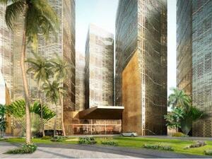 The hotel features a unique tower design with views of the Arabian Gulf. (GB)