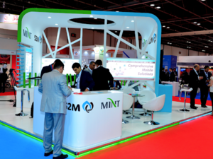 جناح مينت في معرض Cards & Payments Middle East