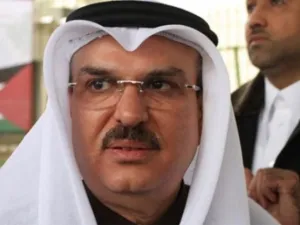 The Qatari envoy to Israel and the Gaza Strip Mohammed Al-Emadi. (Asharq Alawsat)