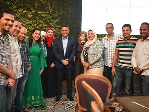 استقبل السيد ماجد شريف-العضو المنتدب لشركة سوديك وفريق الإدارة العليا بالشركة المدعوين من الصحفيين والإعلاميين.